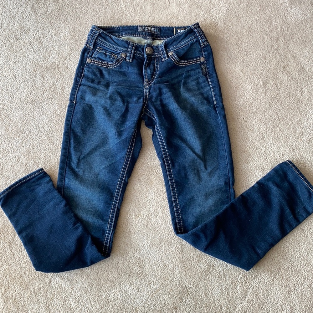 Silver Suki Mid pencil SKINNY jeans